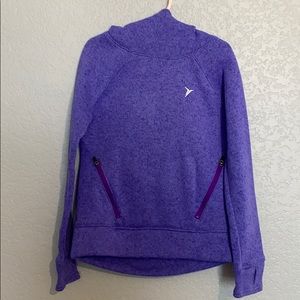 Purple Old Navy Girls Active Wear Sweater, Small